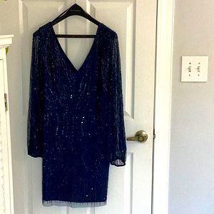 Adriana Papell, size 14, beautiful dress for a wedding or MOB!